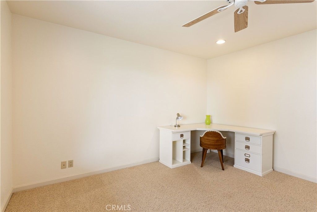 Home Office, Interior, Recessed Lighting