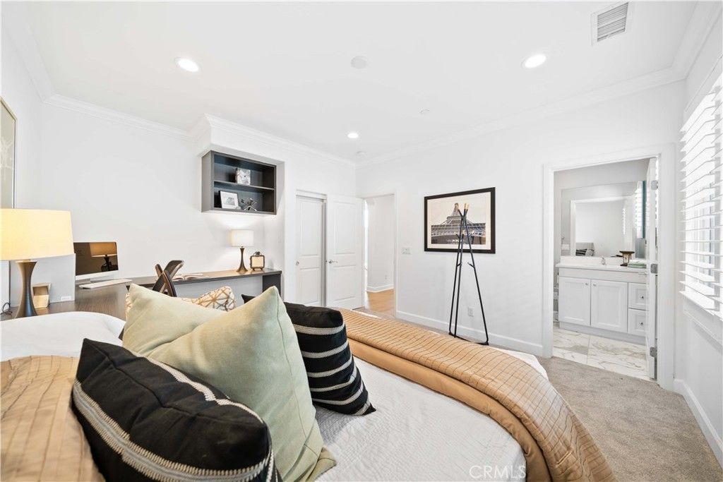 Bedroom, Interior, Living room, Marble, Recessed Lighting