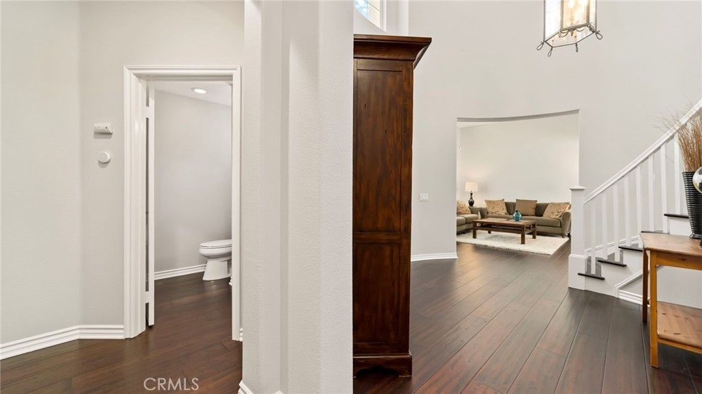 Bathroom, Interior, Living room, Recessed Lighting, Wood Texture Flooring
