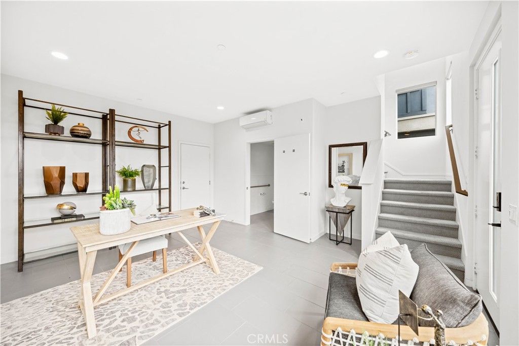 Home Office, Interior, Recessed Lighting