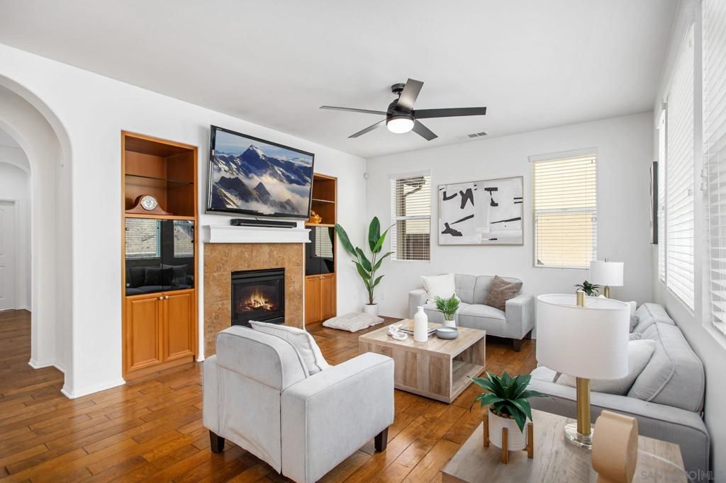 Fireplace, Interior, Living room, Wood Texture Flooring