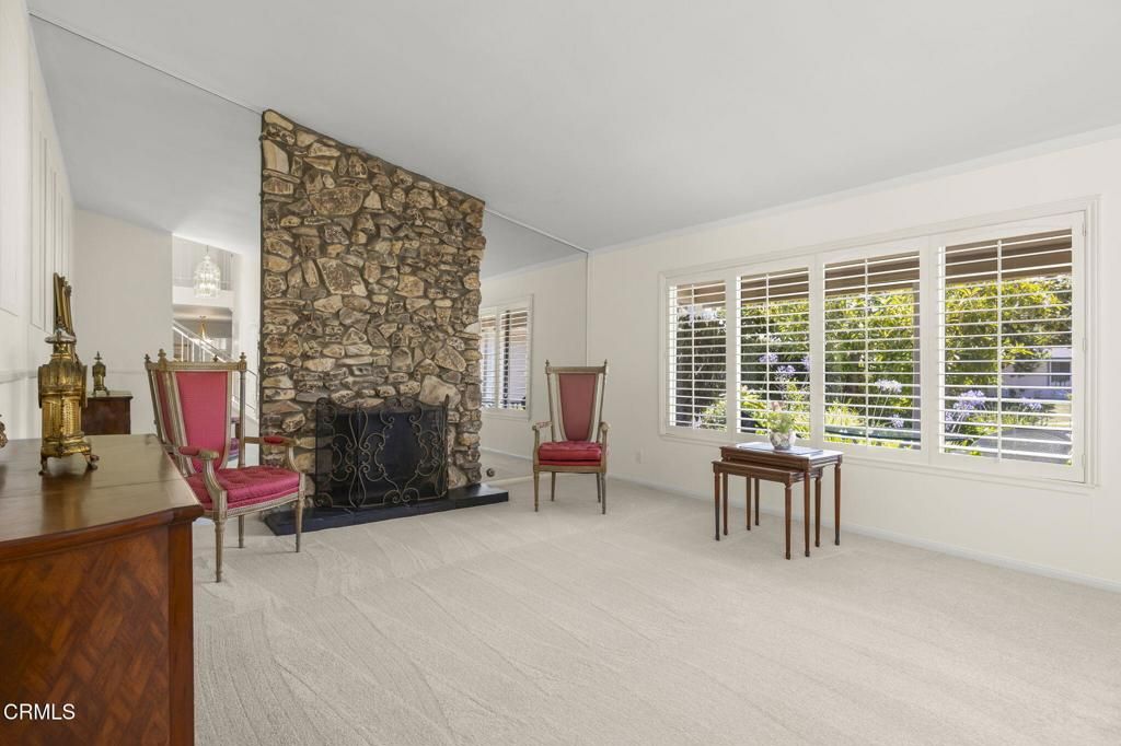 Fireplace, Interior, Stone Walls