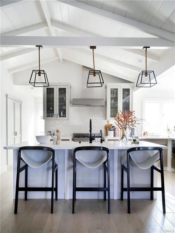 Interior, Pendant Lights, Wood Texture Flooring
