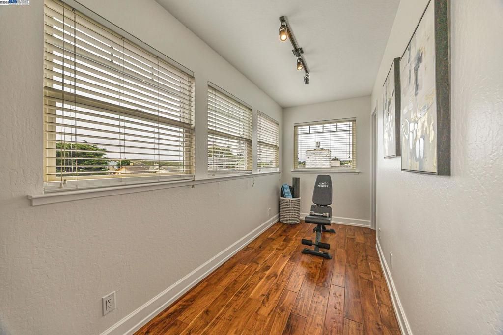 Fitness Equipment, Interior, Wood Texture Flooring
