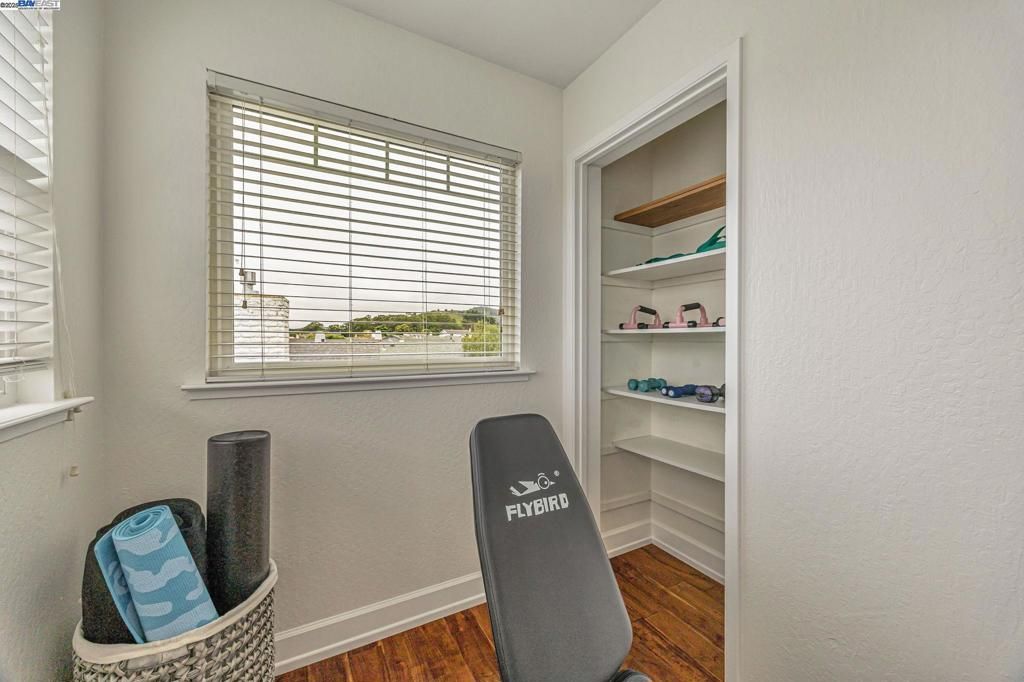 Fitness Equipment, Interior, Wood Texture Flooring