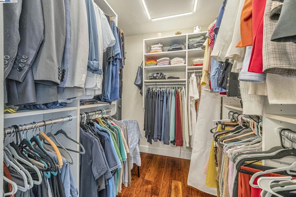 Interior, Recessed Lighting, Walk-in Closets, Wood Texture Flooring