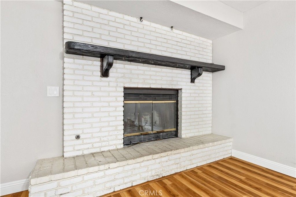 Fireplace, Interior, Wood Texture Flooring