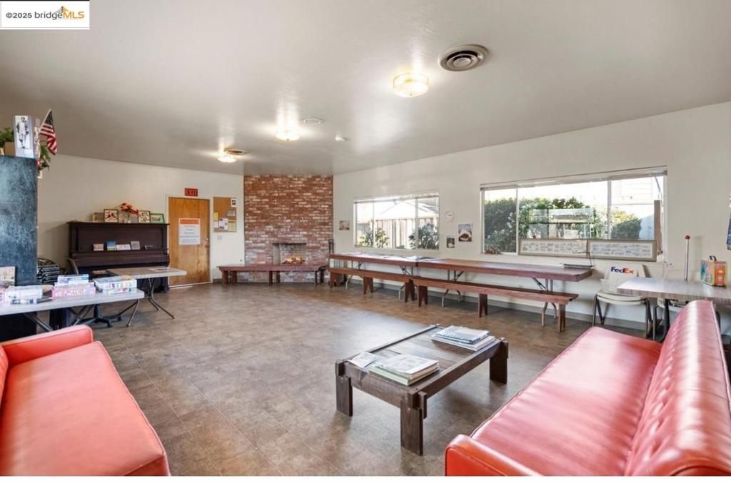 Interior, Living room, Stone Walls