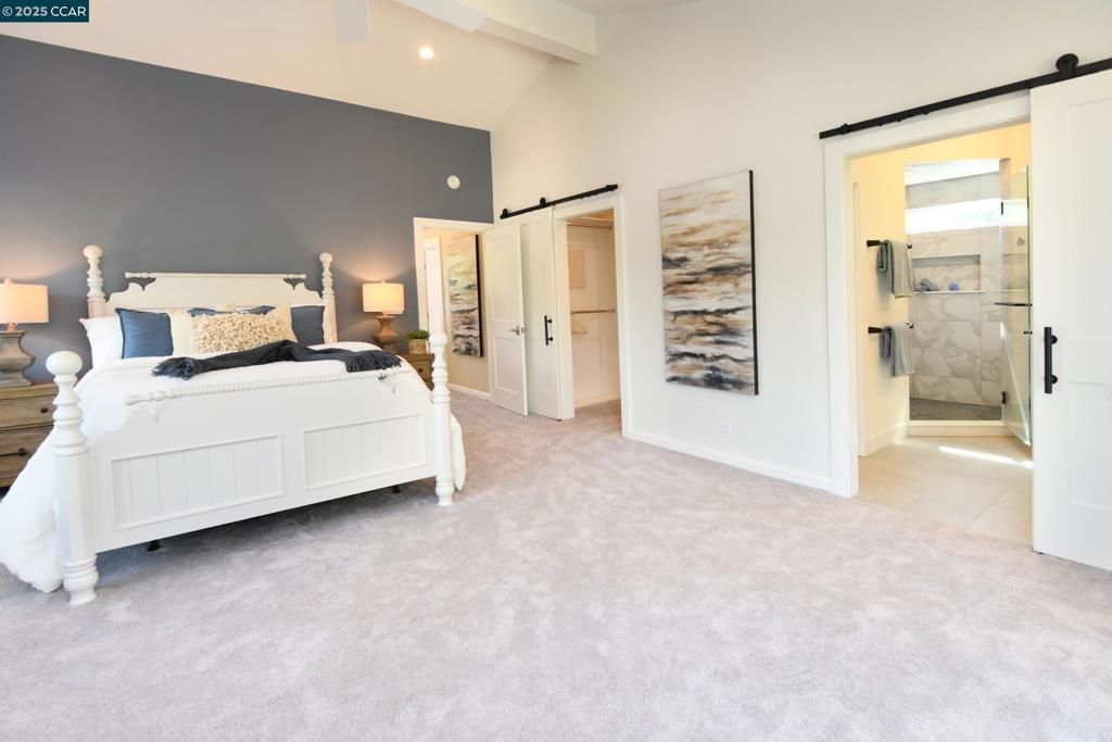 Bathroom, Bedroom, Glass Shower, Interior, Recessed Lighting