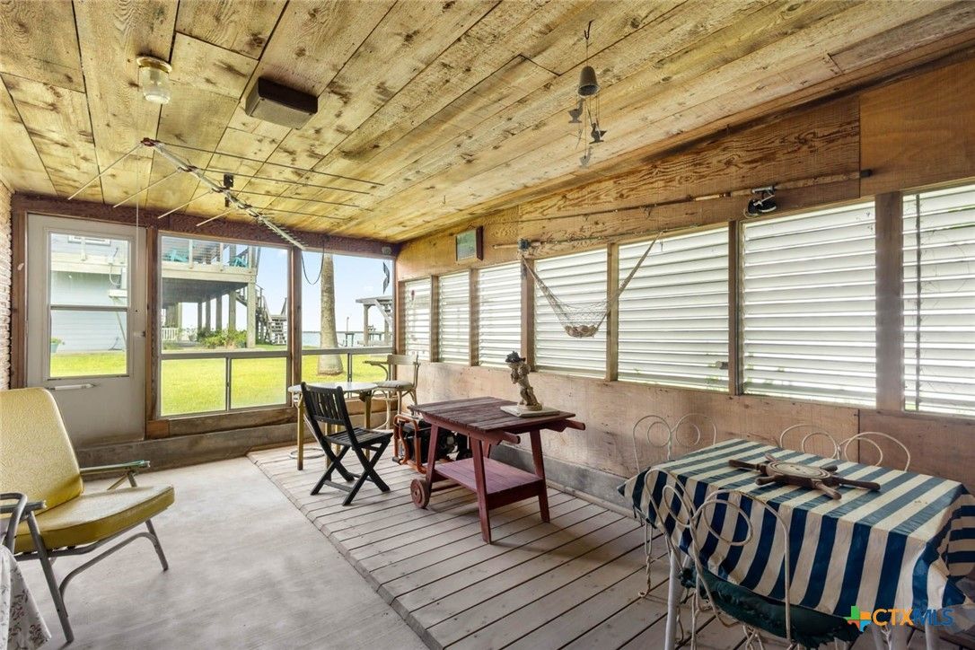 Interior, Sun Room, Wooden Ceilings