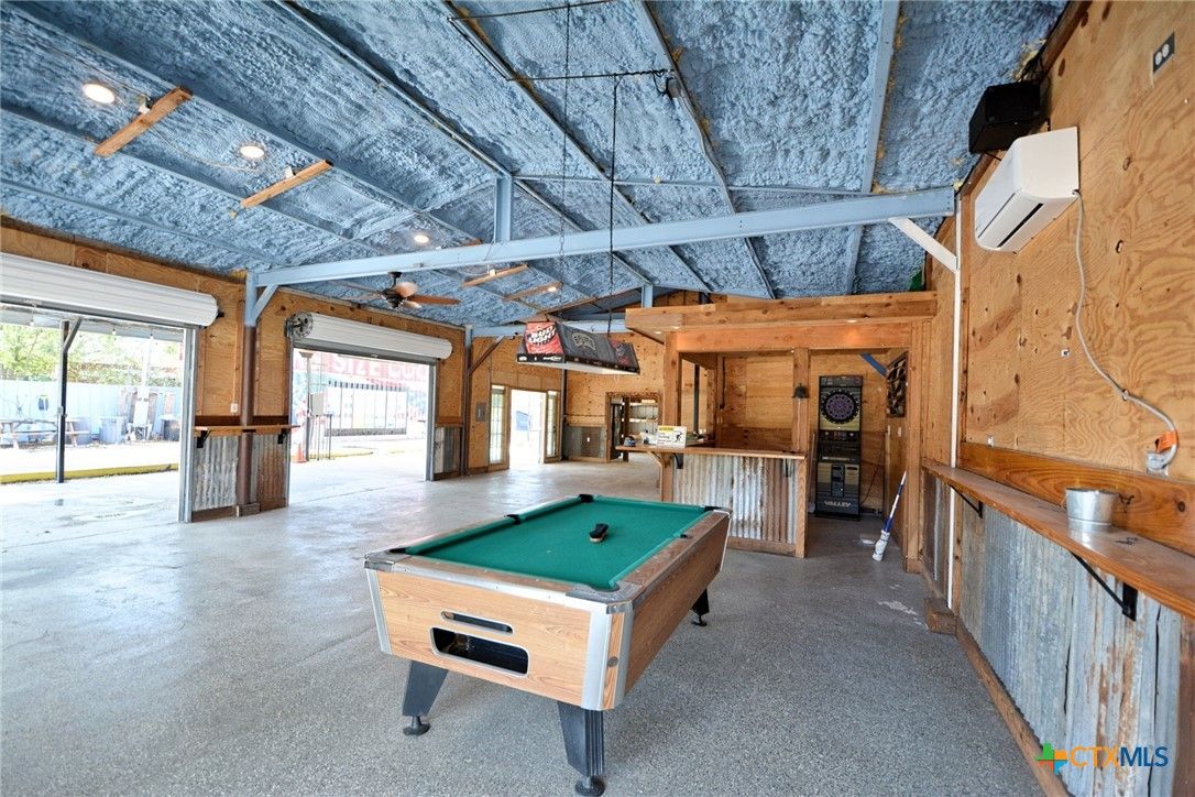 Billiard Table, Game Room, Interior, Wooden Walls