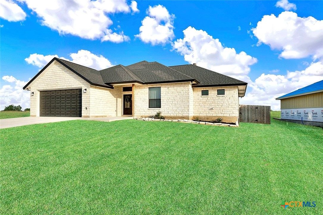 Attached, Backyard, Exterior, Facade, Brick Facade, French Provincial