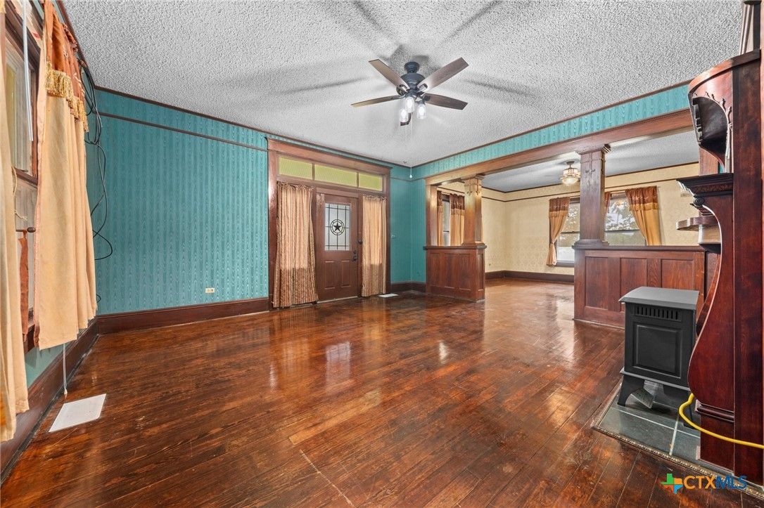 Empty room, Interior, Wood Texture Flooring