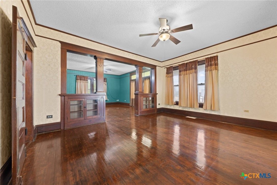 Empty room, Interior, Wood Texture Flooring