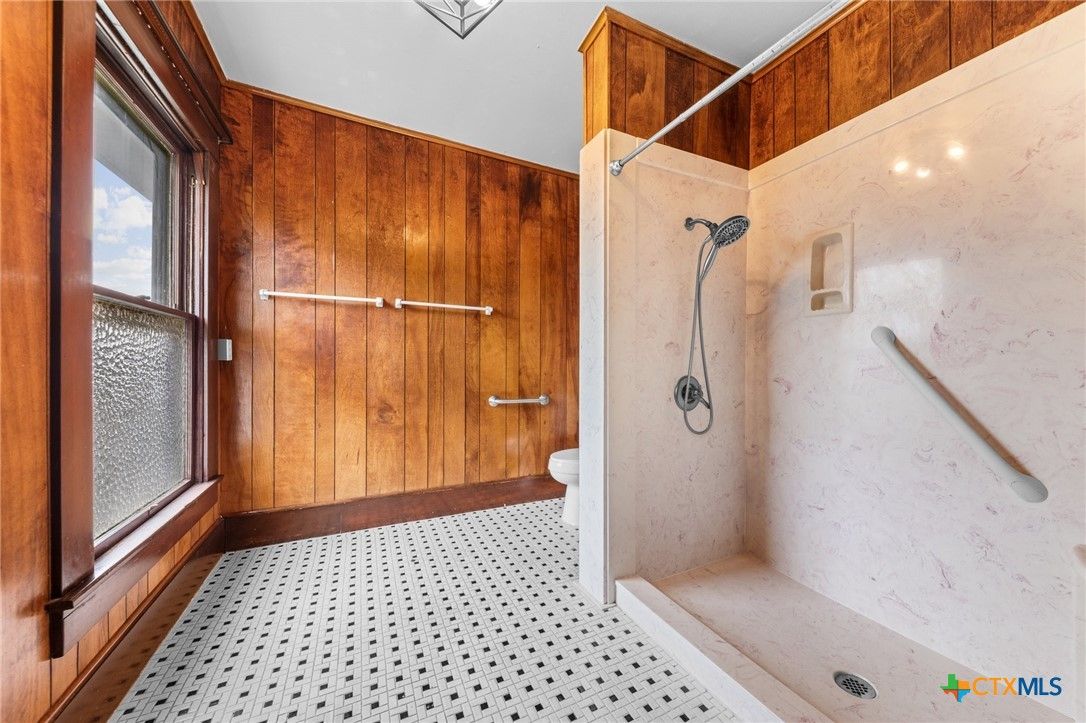 Bathroom, Interior, Wooden Walls