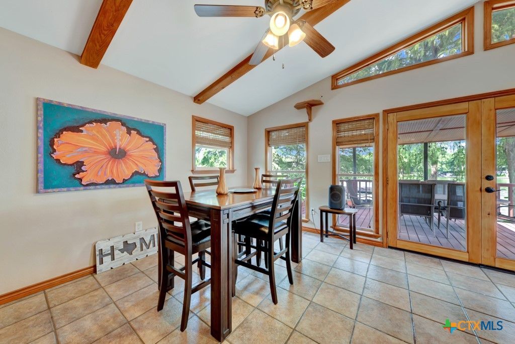 Dining room, Interior, Wooden Beams