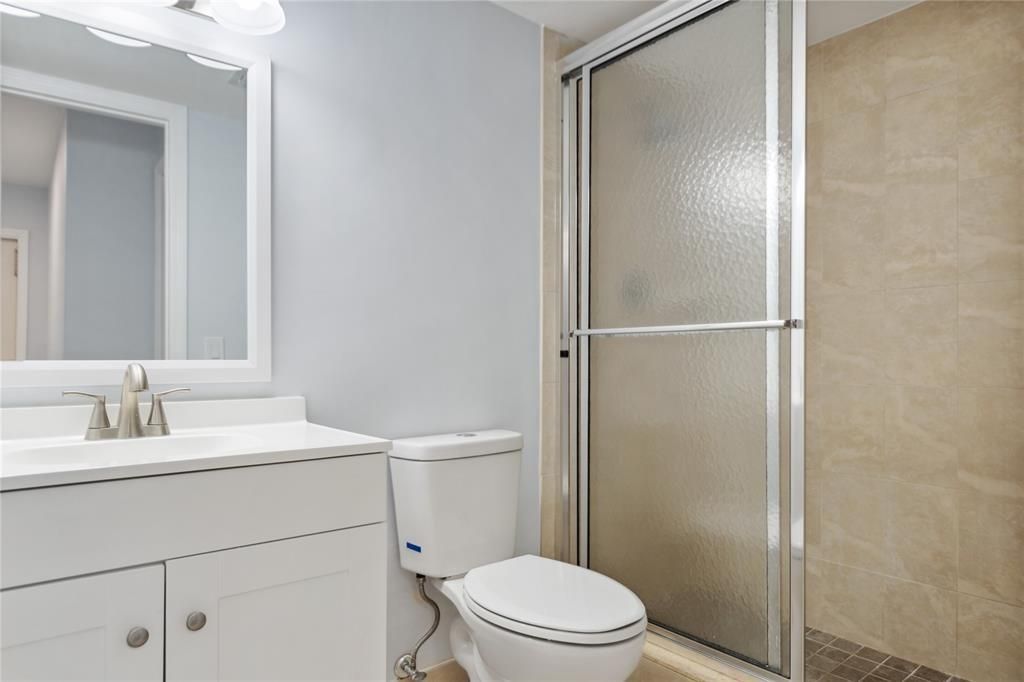 Bathroom, Glass Shower, Interior