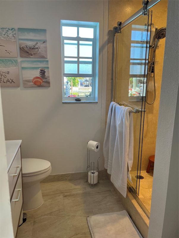 Bathroom, Glass Shower, Interior