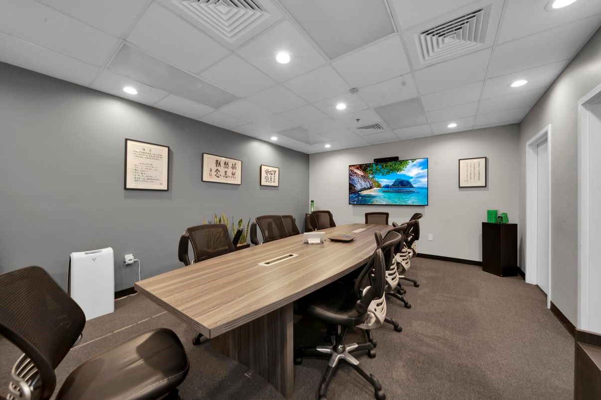 Home Office, Interior, Recessed Lighting