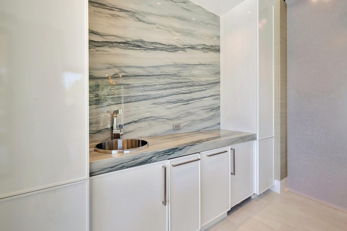 Interior, Kitchen, Marble Walls