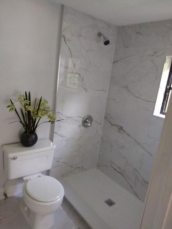 Bathroom, Interior, Marble Walls