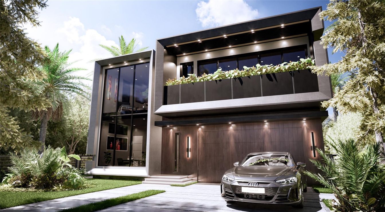 Exterior, Facade, Modern