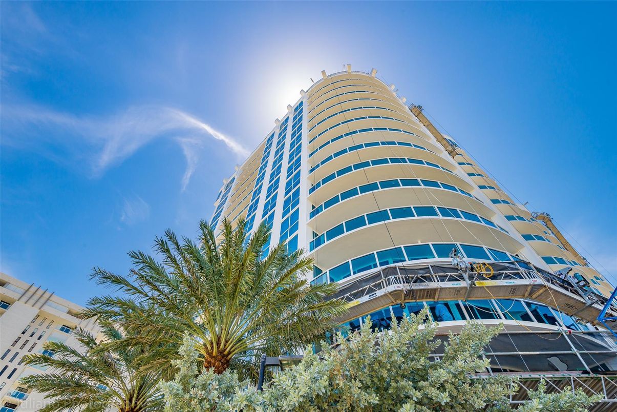Exterior, Facade, Condo Building