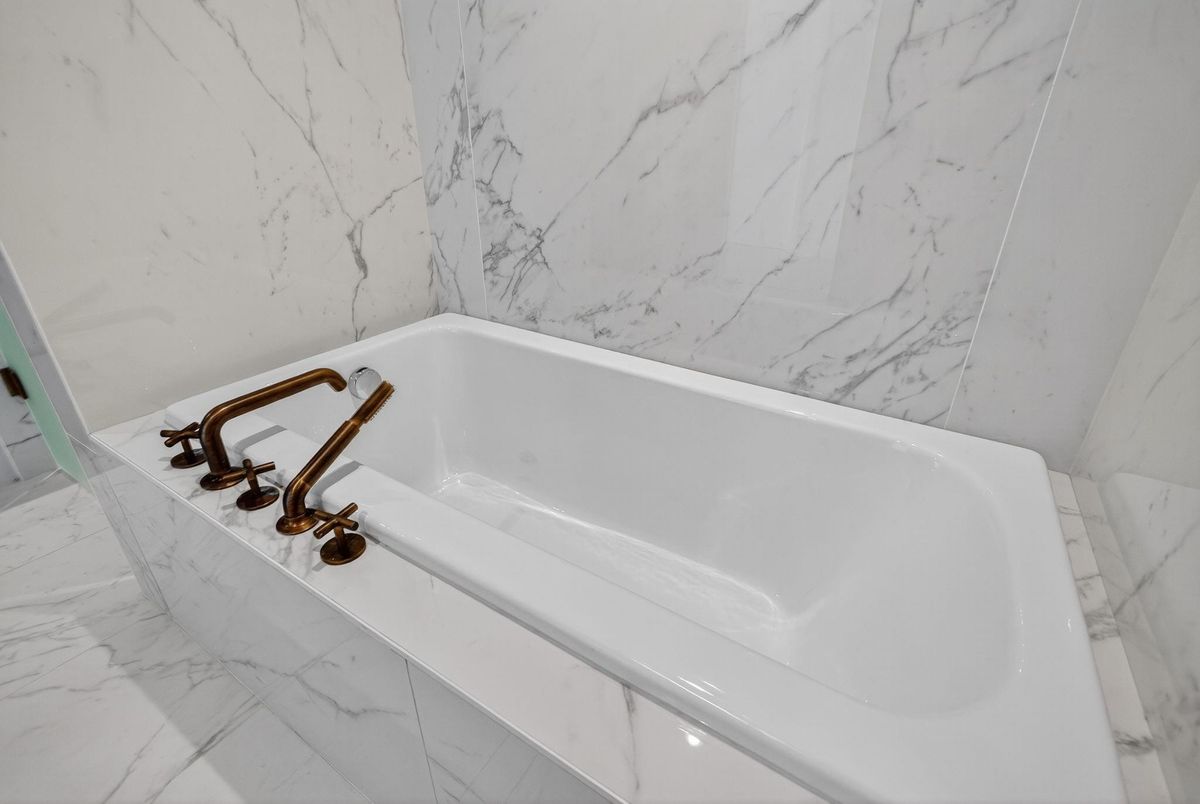 Bathroom, Interior, Marble, Marble Walls