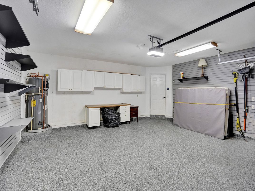 Garage, Interior, Stone Walls