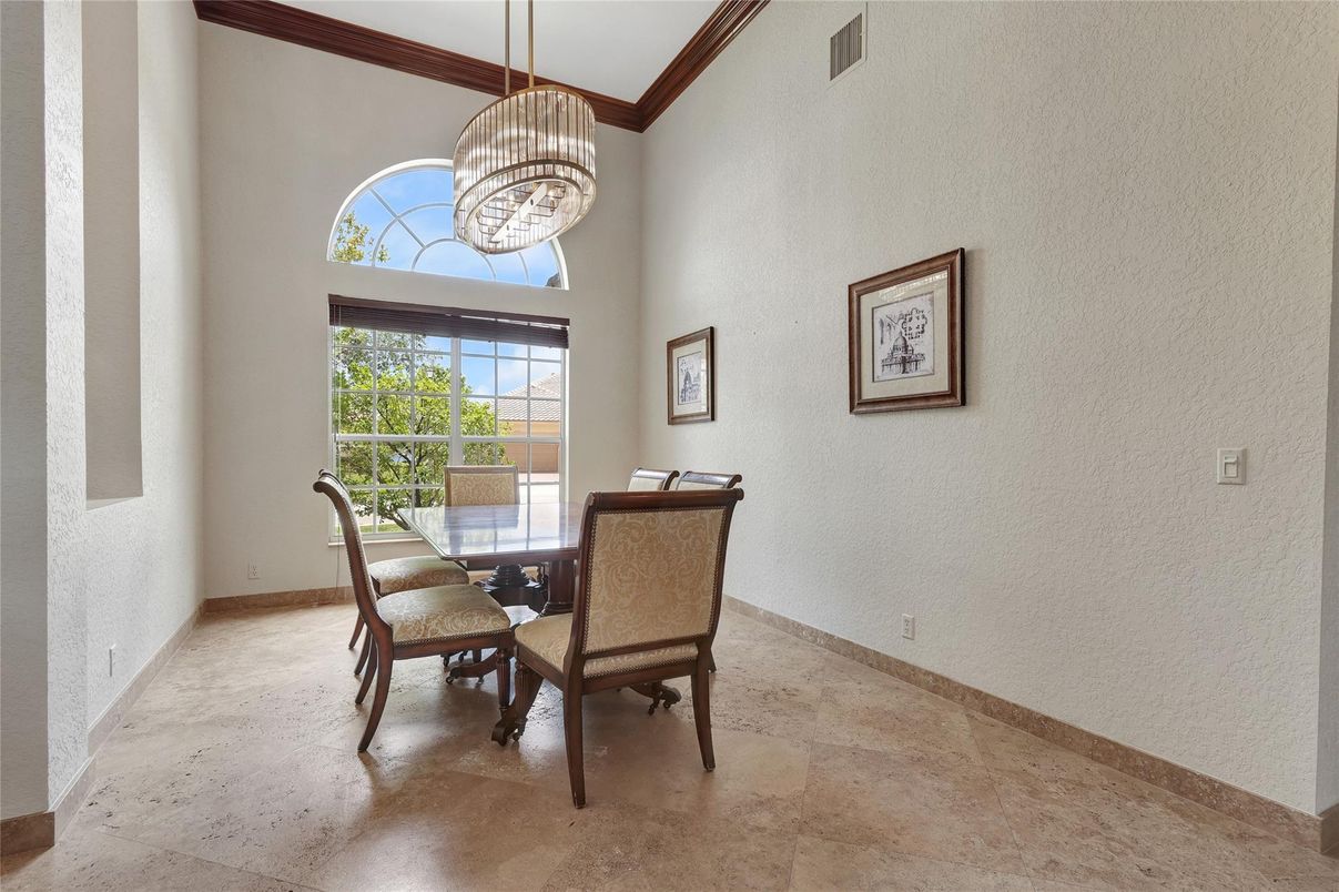 Dining room, Interior, Pendant Lights