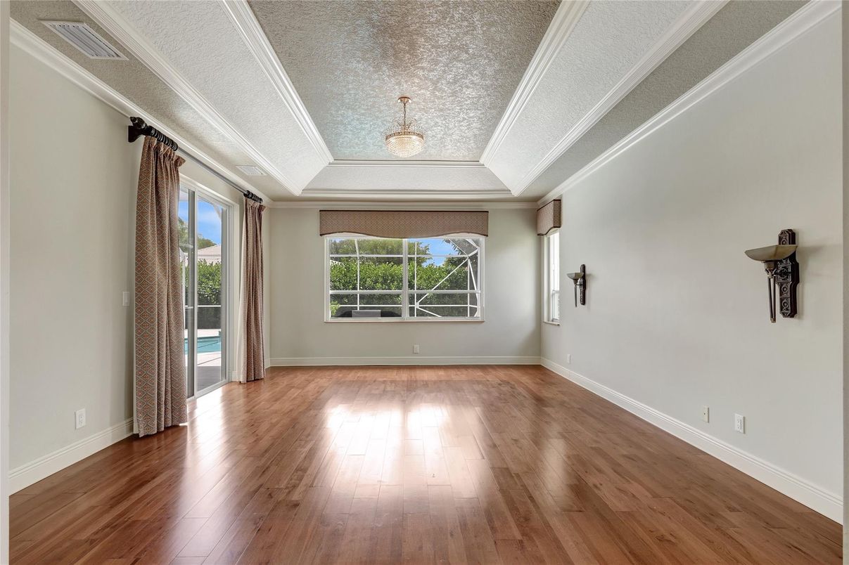 Empty room, Interior, Wood Texture Flooring