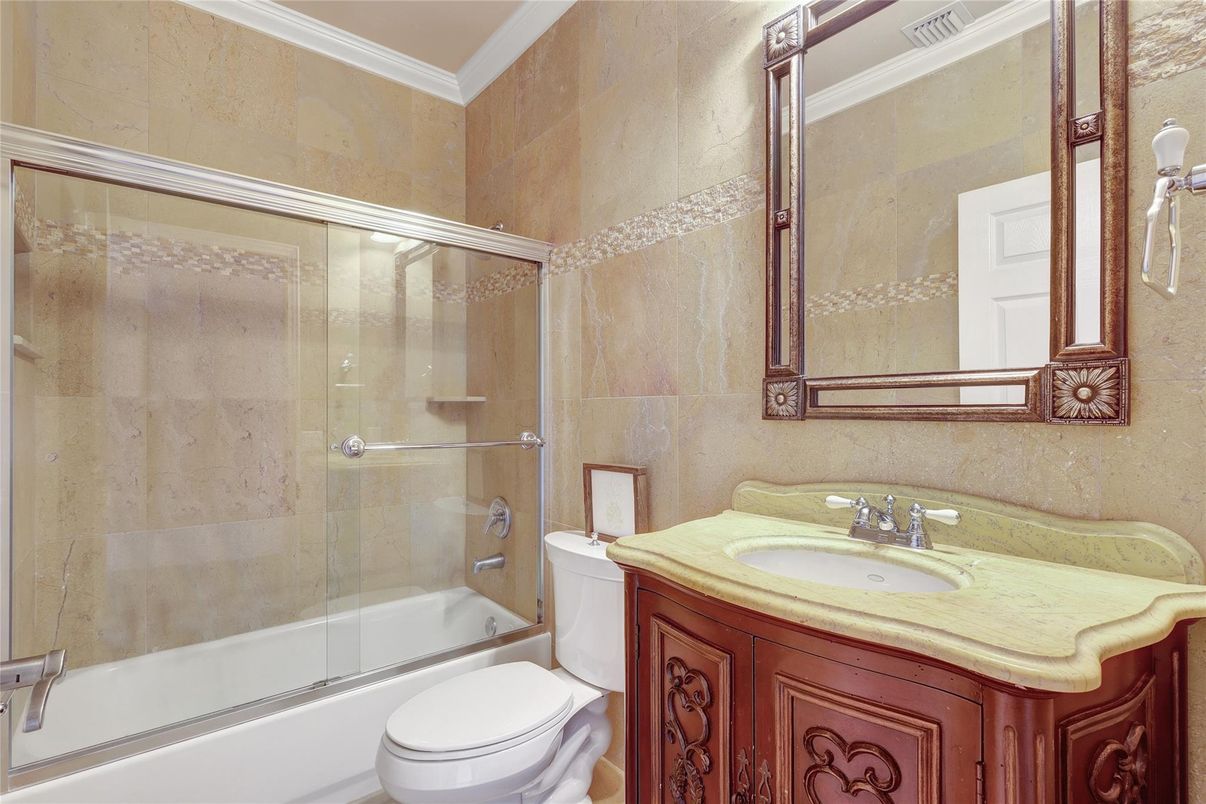 Bathroom, Glass Shower, Interior