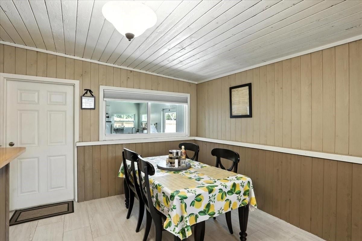 Dining room, Interior, Wooden Walls
