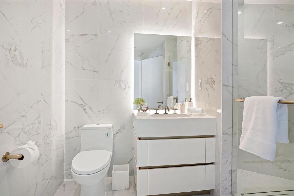 Bathroom, Interior, Marble, Marble Walls