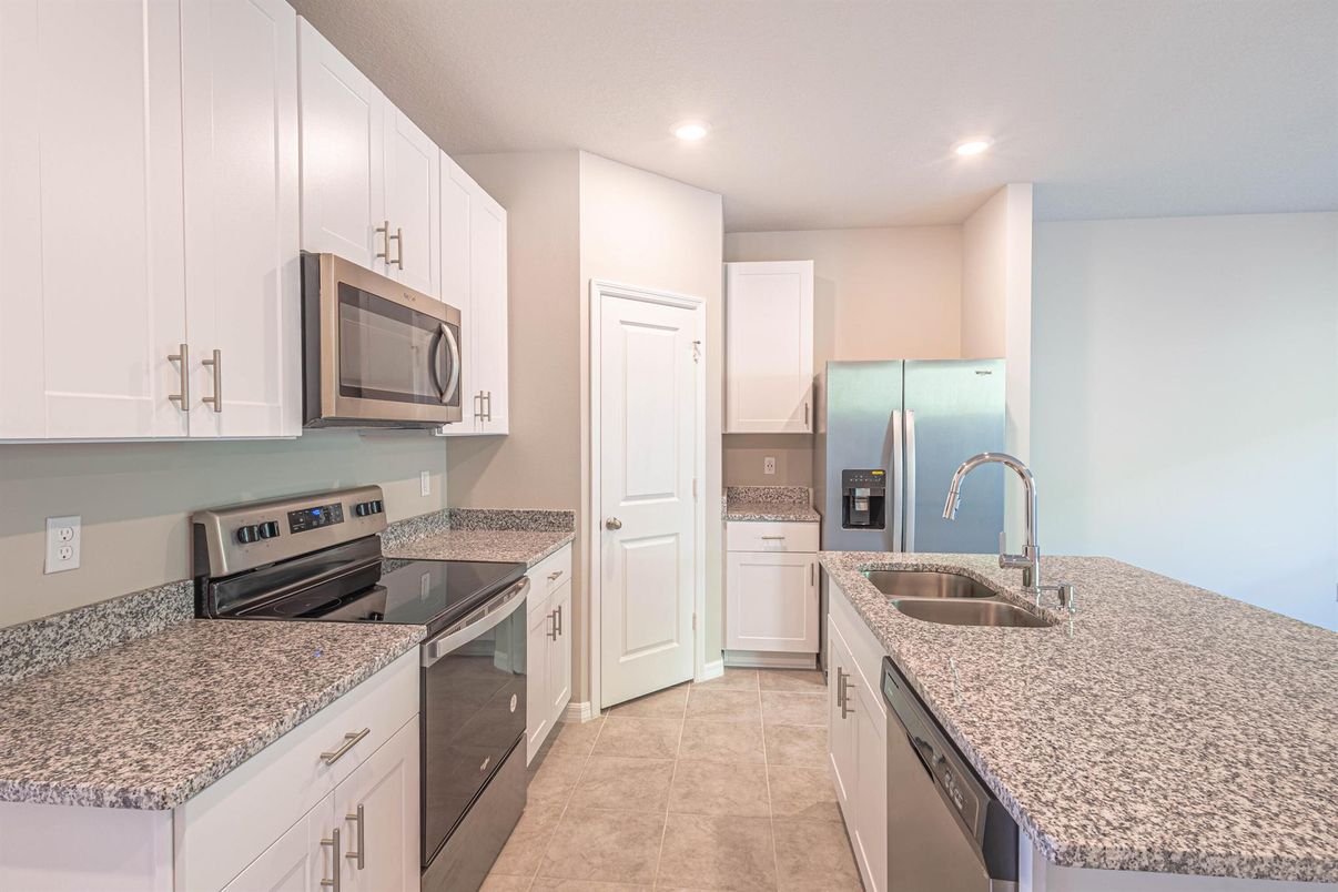Interior, Kitchen, Recessed Lighting, Stainless Steel Appliances