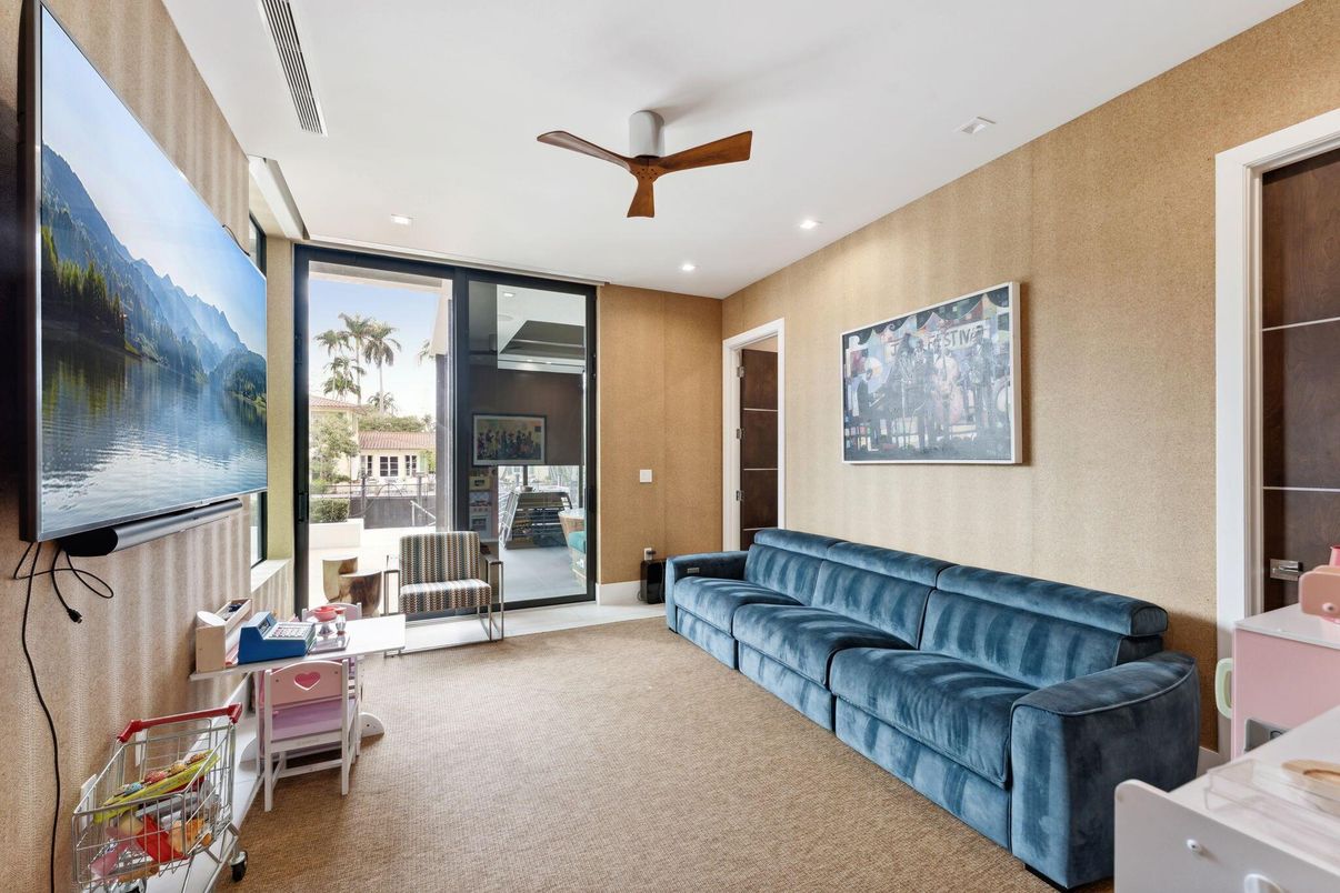 Home Office, Interior, Recessed Lighting