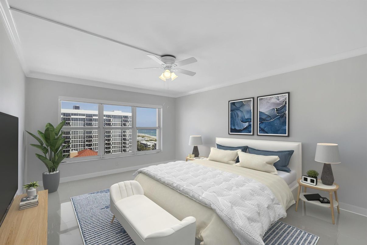 Bedroom, Interior, Water