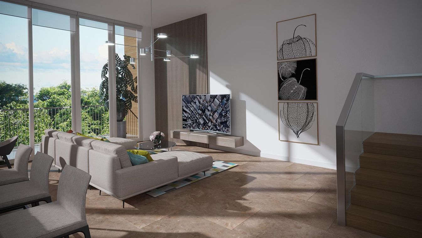 Interior, Living room, Pendant Lights