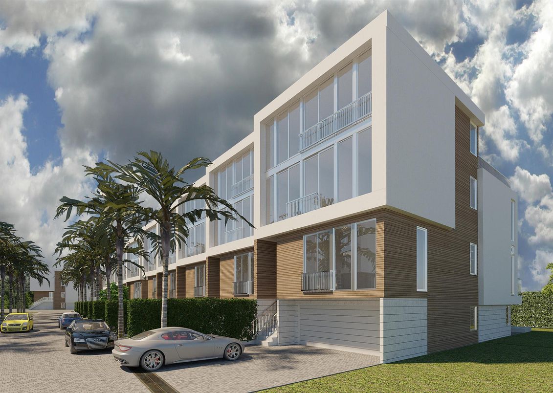 Exterior, Facade, Modern
