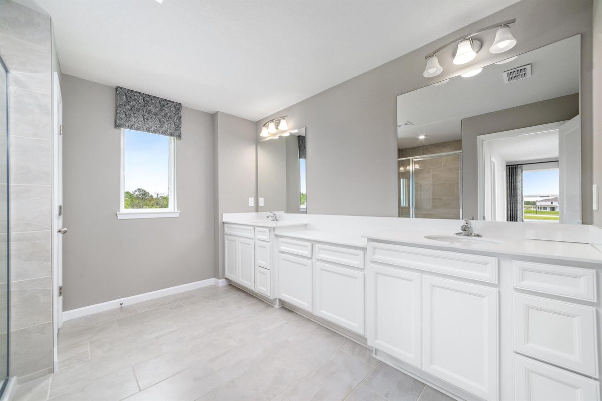 Bathroom, Dual Sink Vanities, Interior