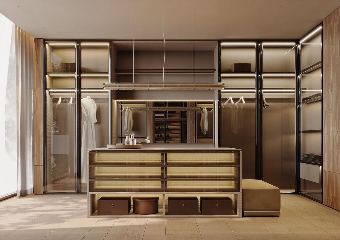 Interior, Walk-in Closets
