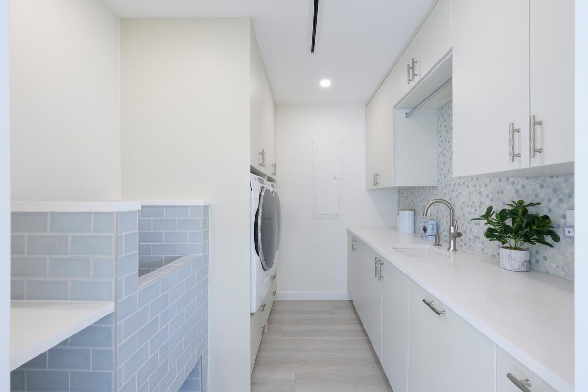 Interior, Recessed Lighting, Washer
