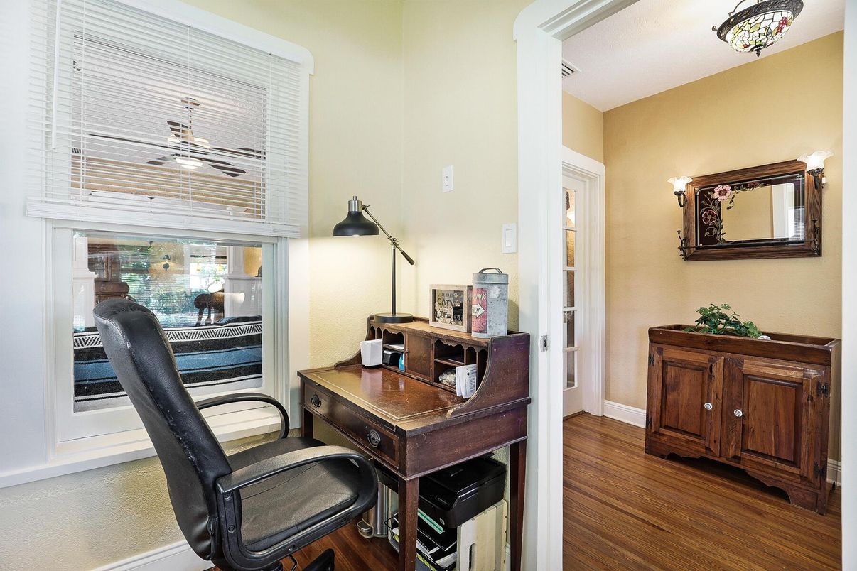 Home Office, Interior, Wood Texture Flooring