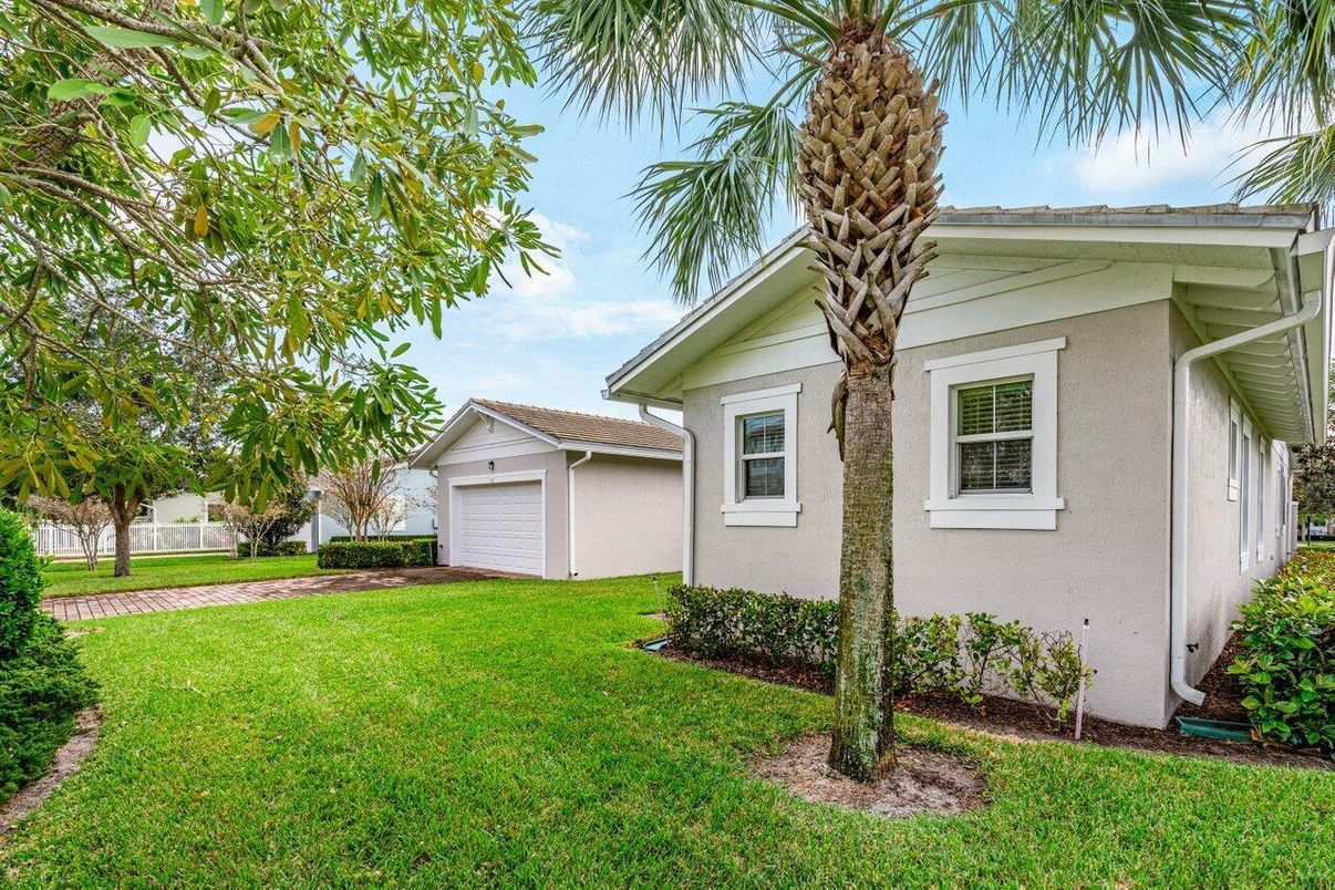 Backyard, Detached Garage, Exterior