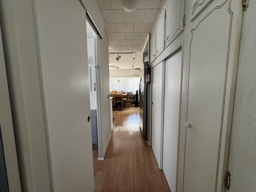 Interior, Stone Walls, Wood Texture Flooring