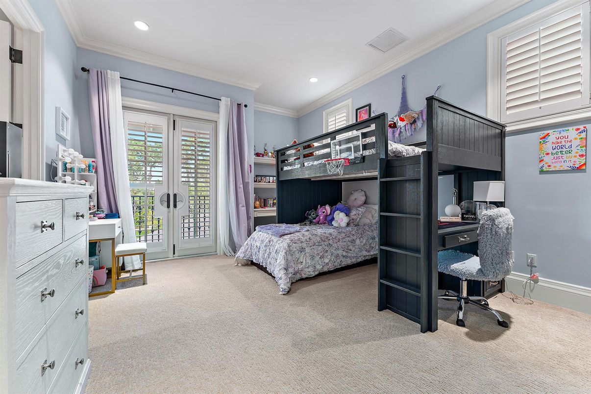 Bedroom, Home Office, Interior, Recessed Lighting