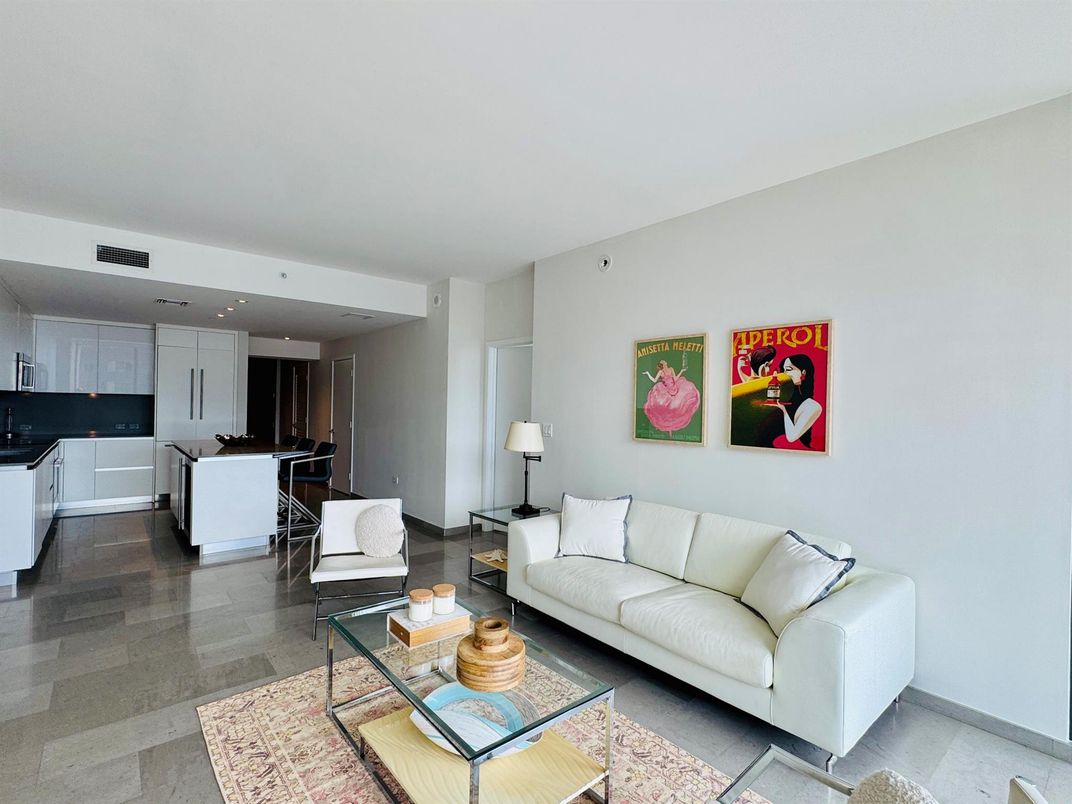 Dining room, Interior, Kitchen, Living room, Recessed Lighting
