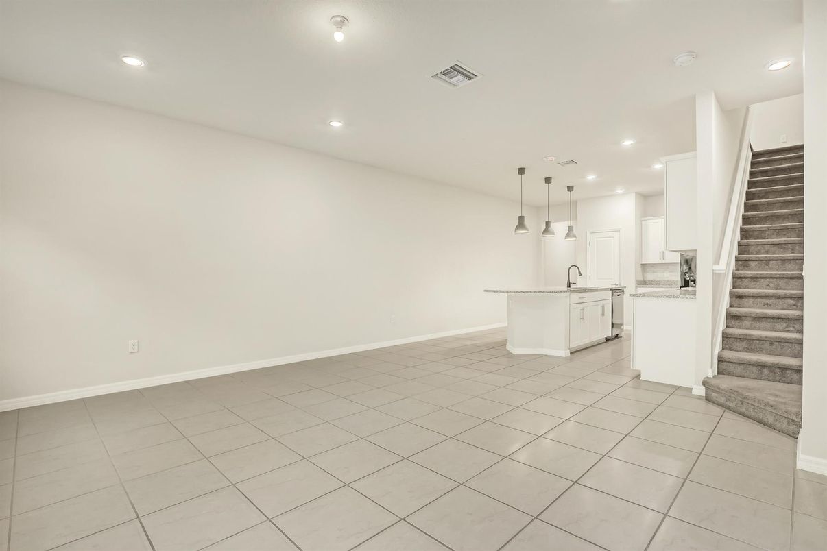Interior, Kitchen, Pendant Lights, Recessed Lighting