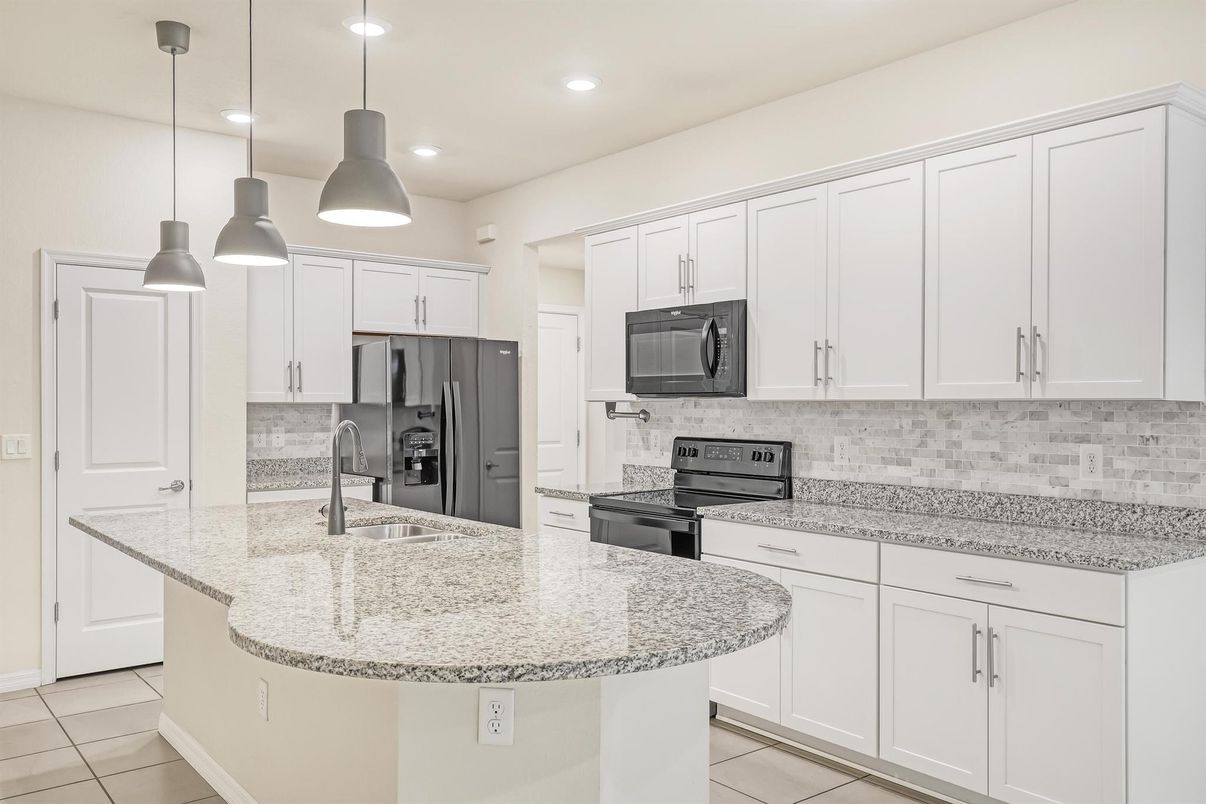 Interior, Kitchen, Pendant Lights, Recessed Lighting