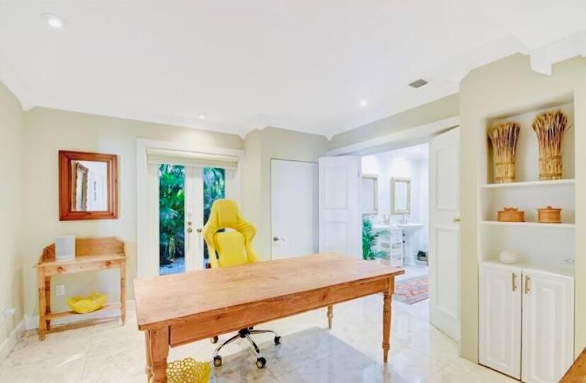 Home Office, Interior, Recessed Lighting